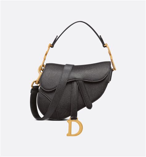 black dior mini saddle bag|Dior saddle bag the real.